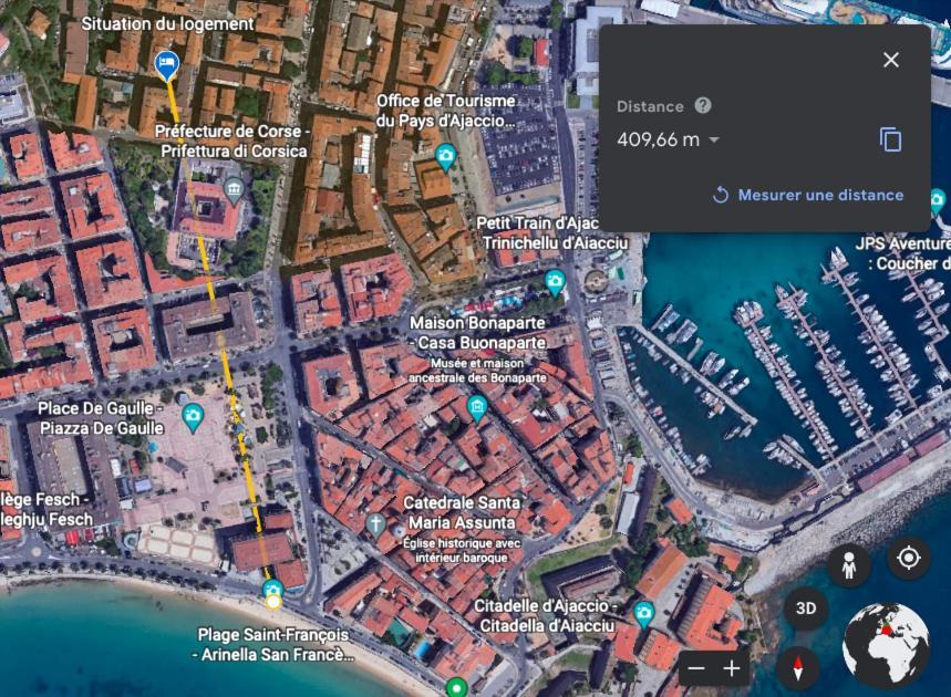 Superbe Appartement En Plein Coeur D'Ajaccio Ajaccio  Zewnętrze zdjęcie
